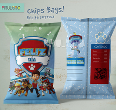 Chip Bags Patrulla Canina Mod 1