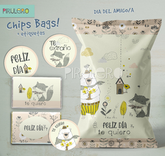 Mini kit Chip Bags + etiquetas Modelo Sweet 01