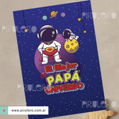 Kit Imprimible Día de padre - El Mejor del Universo - Pirulero