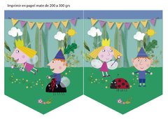 Kit Imprimible Ben and Holly - tienda online