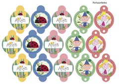 Kit Imprimible Ben and Holly - tienda online