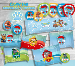 Kit imprimible Patrulla Canina Paw Patrol - Pirulero