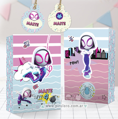 Kit Imprimible Spider Gwen - Ghost Spider - Spidey - Spider Girl - comprar online