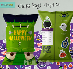 Chip Bags + Papel A4 - Halloween 1 - comprar online