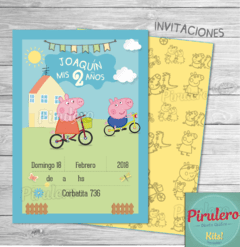 Kit Imprimible Peppa y George Pig - tienda online