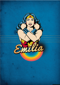 Kit imprimible Mujer Maravilla, Wonder Woman - tienda online