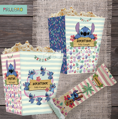 Kit imprimible Stitch - Pirulero