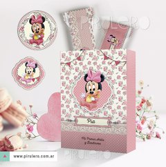 Kit imprimible Minnie Bebé Shabby Chic - comprar online