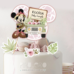 Kit imprimible Minnie Safari - comprar online