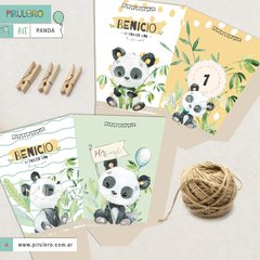 Kit imprimible Panda