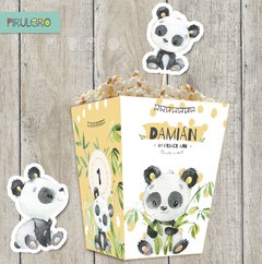 Kit imprimible Panda - tienda online