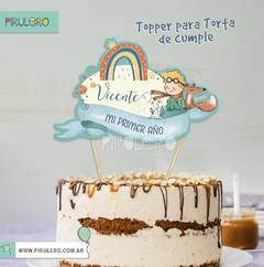 Cake topper El Principito
