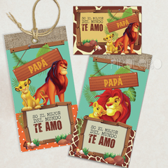 Kit Imprimible Día de padre - Rey León - comprar online