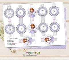 Kit imprimible Princesa Sofía - comprar online