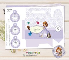 Kit imprimible Princesa Sofía - comprar online