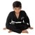 KIMONO INFANTIL PRETO TRANÇADO