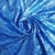 Tecido Malha Bordado com Paetê Fashion Azul Turquesa