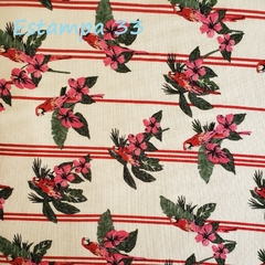 Tecido Rustico Verão Diversas Estampas - Tecidos Baratos - Compre e receba em casa.