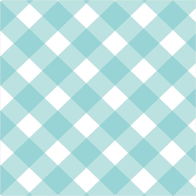 Papel de Parede Xadrez Azul e Branco - Kantai FA39403