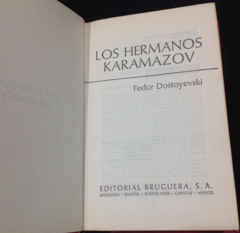 Los hermanos Karamasov - Fedor Dostoievski - Precio Libro- Editorial Bruguera - ISBN 8402035892 - comprar online