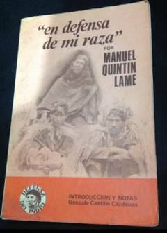 En defensa de mi raza - Manuel Quintin Lame - Precio libro - Editorial Comité defensa del Indio