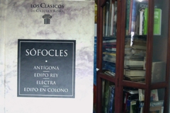 Antígona  - Edipo rey-  Electra-   Edipo en Colono    - Sófocles   -  ISBN  8439540124  ISBN 13: 9788439540120