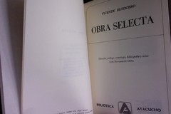 Obra Selecta - Vicente Huidobro - ISBN 9802760889
