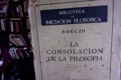 La consolación de la filosofía - Boecio