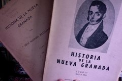 Historia De La Nueva Granada - Tomos I y II , escritos por José Manuel Restrepo , durante los años de 1.832 a 1.854.