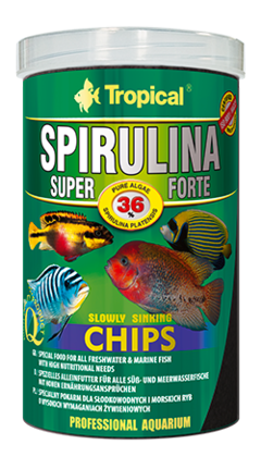 Ração Tropical Super Spirulina Forte Chips 52g - comprar online