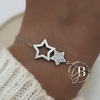 PU 112 - Pulsera estrellas (ACERO QUIRURGICO) - Grape Brand