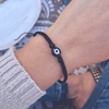 Pulsera Macrame Ojo Negro - Z9