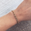 Pulsera wendy dorada - Acero dorado J9