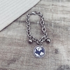 Pulsera Mundo Blue - Acero Quirúrgico V0