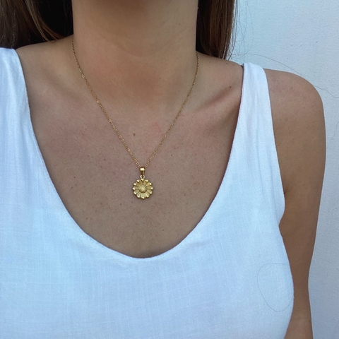 Collar Margarita Gold - Acero Dorado A.B - comprar online