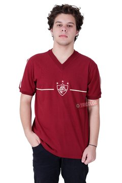 Camisa Fluminense Retro 2012 Grená com Dourado - Liga Retrô