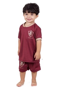 Conjunto para Bebê Fluminense III Grená - Torcida Baby 