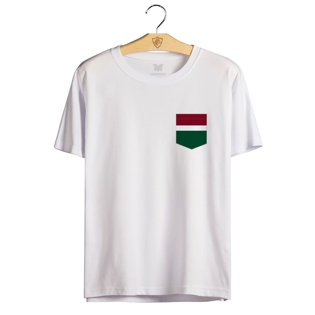 Camisa Fluminense Bolso Tricolor Masculina Manto Fc