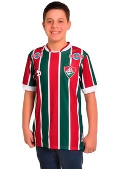 Camisa Fluminense Infantil Tricolor Dryworld 2016 S/n