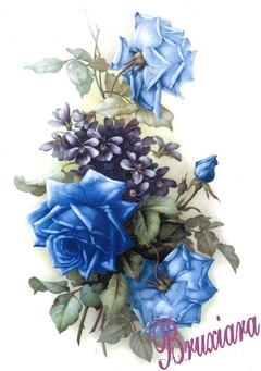 55431 Flor Versalles Azul na internet