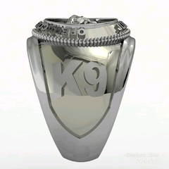 Anel do canil de Jundiaí em prata de lei 950 - Ginglass Joias3D – Modelagem3D - Prototipagem