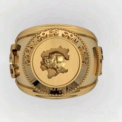 Anel do canil de Jundiaí em ouro (750) 18k - comprar online