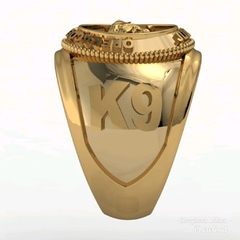 Anel do canil de Jundiaí em ouro (750) 18k - loja online