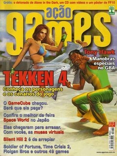 REVISTA DE GAMES AÇÃO GAMES EDITORA ABRIL #168 OUTUBRO 2001 82 PAG