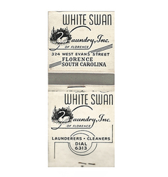 CAIXA WHITE SWAN LAUDRY OF FLORENCE INC USA PADRÃO PEQUENA - comprar online