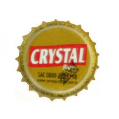 TAMPINHA CERVEJA CRYSTAL BEER SAC 0800 600 ML BRASIL