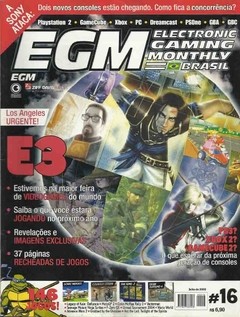 REVISTA DE GAMES EGM CONRAD EDITORA #16 JULHO 2003 86 PAG