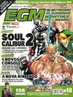 REVISTA DE GAMES EGM CONRAD EDITORA #18 SETEMBRO 2003 86 PAG