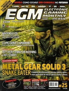 REVISTA DE GAMES EGM CONRAD EDITORA #25 ABRIL 2004 86 PAG