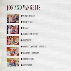 LONG PLAY JON AND VANGELIS PAGE OF LIFE 1991 GRAV ARISTA BMG RECORDS - comprar online